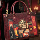 “The Midnight Codex” Applique Leather Handbag Pre-order