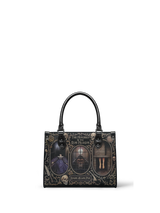 "The Murders In The Rue Morgue" - Black Interior - Small Leather Handbag