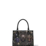 "The Murders In The Rue Morgue" - Black Interior - Small Leather Handbag Special Deal