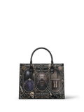 "The Murders In The Rue Morgue" - Brown Interior - Leather Handbag