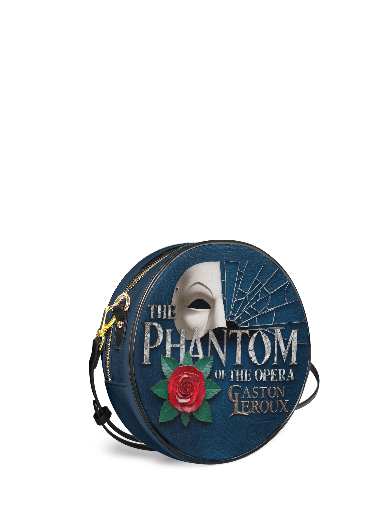 "The Phantom Of The Opera" Circle Crossbody Bag