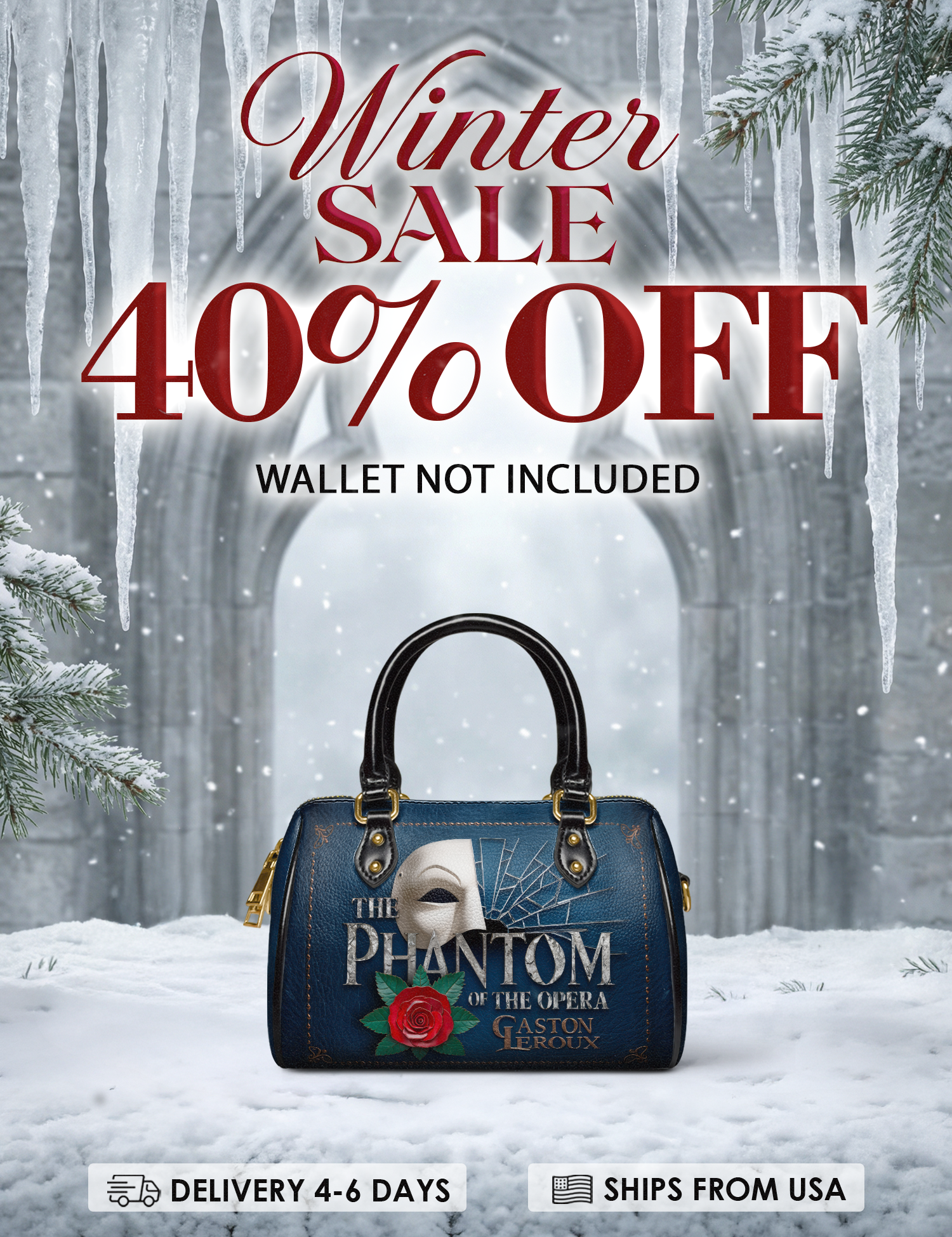 "The Phantom Of The Opera" Mini Satchel Deal