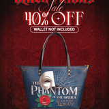 "The Phantom Of The Opera" Leather Tote Bag Deal