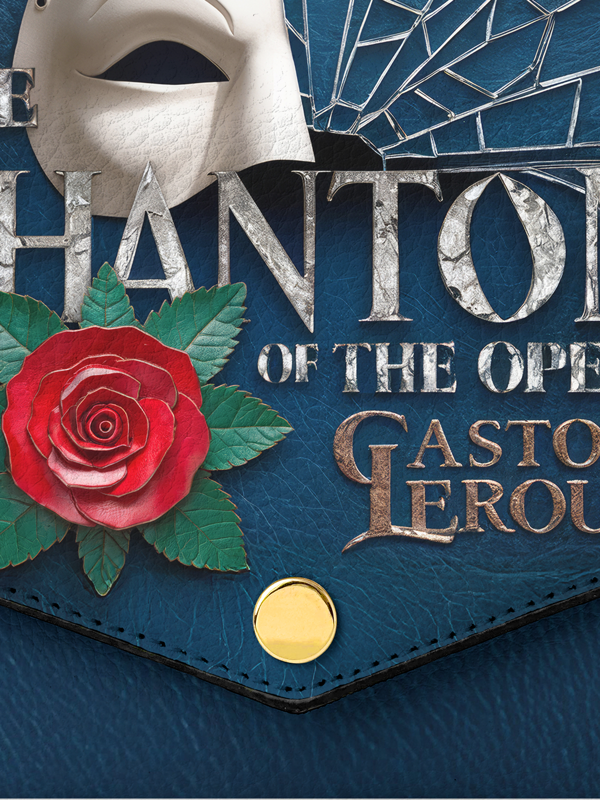 "The Phantom Of The Opera" Envelope Chain Crossbody Bag - EVERMORE DEAL