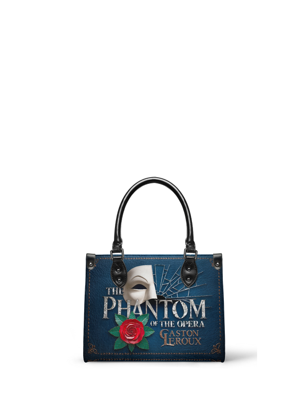 "The Phantom Of The Opera" - Black Interior - Small Leather Handbag