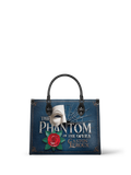 "The Phantom Of The Opera" - Blue Interior - Leather Handbag
