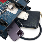 "The Phantom Of The Opera" - Black Interior - Small Leather Handbag