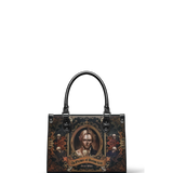 "The Picture Of Dorian Gray" - Black Interior - Small Leather Handbag
