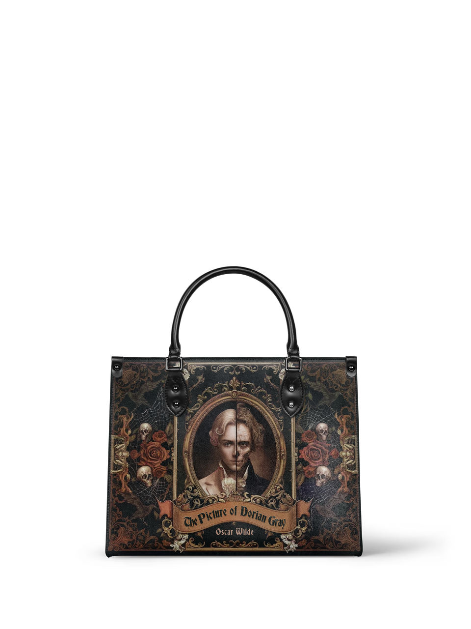 "The Picture Of Dorian Gray" - Brown Interior - Leather Handbag