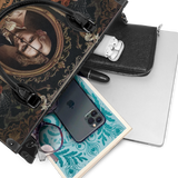 "The Picture Of Dorian Gray" - Black Interior - Leather Handbag