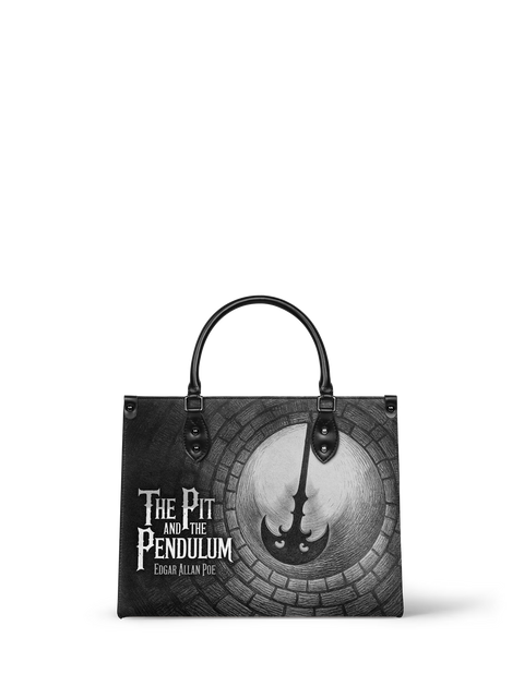 "The Pit And The Pendulum" - Black Interior - Leather Handbag - NEW WORKSHOP SALE