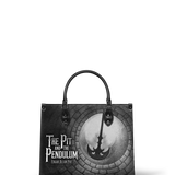 "The Pit And The Pendulum" - Black Interior - Leather Handbag - CLEAROUT