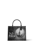 "The Pit And The Pendulum" - Black Interior - Leather Handbag - Special Deal