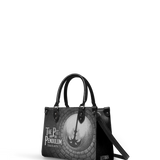 "The Pit And The Pendulum" - Black Interior - Small Leather Handbag