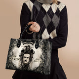 "The Raven" - Black Interior - Leather Handbag - CLEAROUT