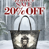 "The Raven" Leather Tote Bag Deal