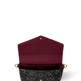 "The Raven" Envelope Chain Crossbody Bag - CLEAROUT