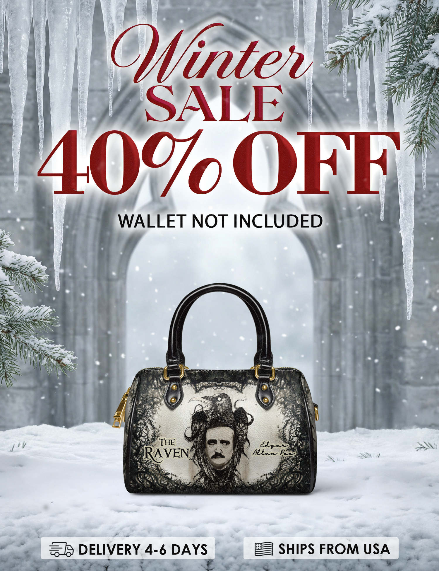 "The Raven" Mini Satchel Deal