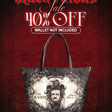 "The Raven" Leather Tote Bag Deal