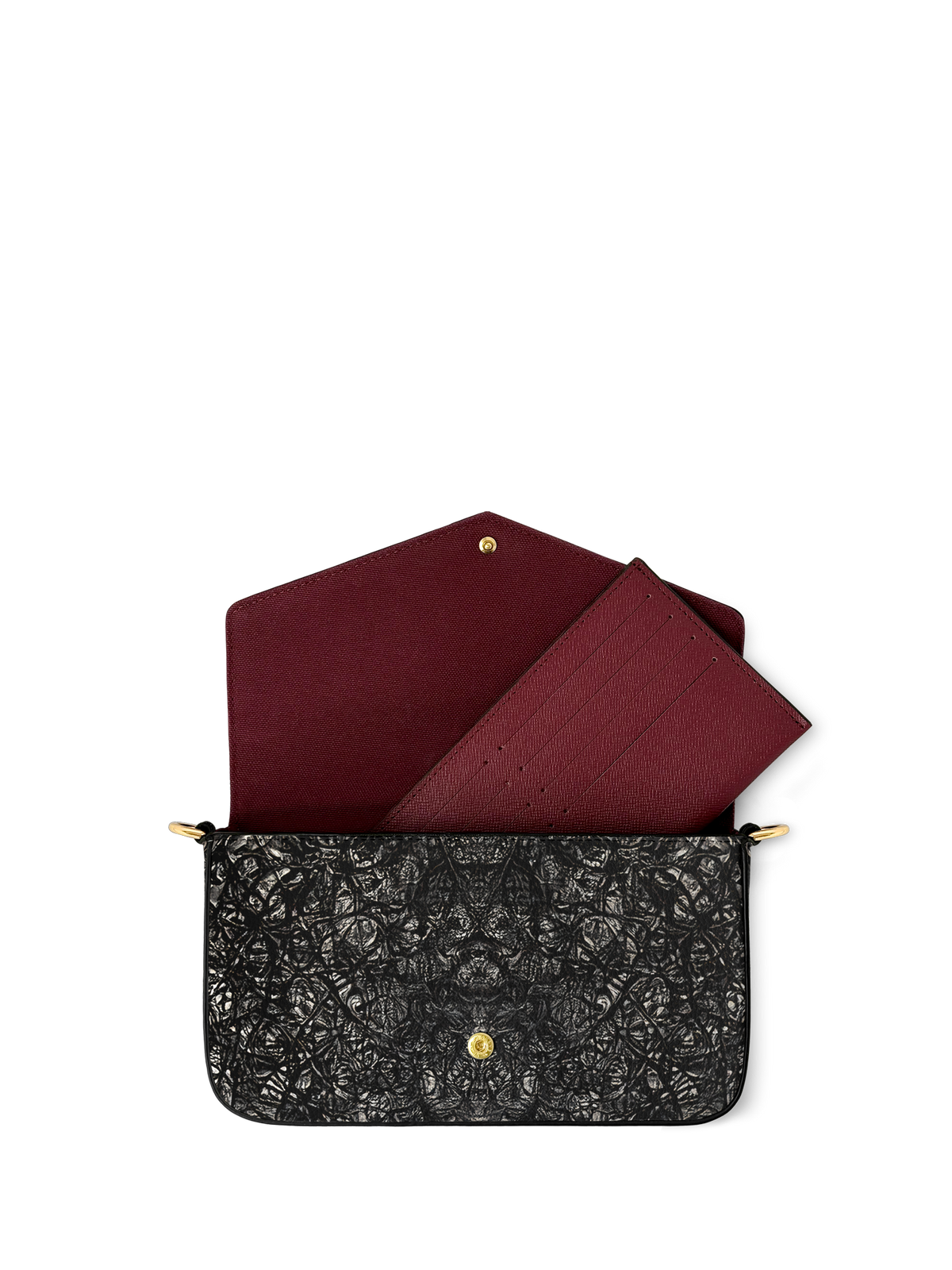"The Raven" Envelope Chain Crossbody Bag - FALL DEAL