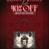 "The Raven" Small Leather Handbag Deal