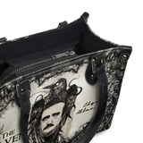 "The Raven" - Black Interior - Small Leather Handbag - CLEAROUT