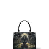 "The Shadow Over Innsmouth" - Black Interior - Small Leather Handbag