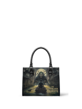 "The Shadow Over Innsmouth" - Black Interior - Small Leather Handbag
