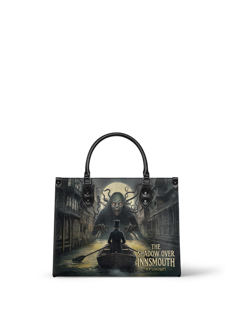 "The Shadow Over Innsmouth" - Black Interior - Leather Handbag - NEW WORKSHOP SALE