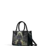 "The Shadow Over Innsmouth" - Black Interior - Small Leather Handbag
