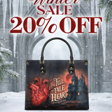 "The Tell-Tale Heart" Leather Handbag Deal