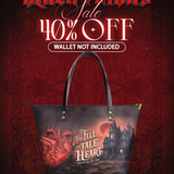 "The Tell-Tale Heart" Leather Tote Bag Deal