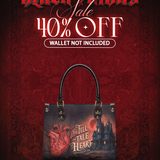 "The Tell-Tale Heart" Small Leather Handbag Deal