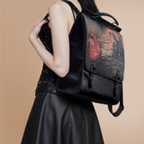 "The Tell-Tale Heart" Leather Backpack