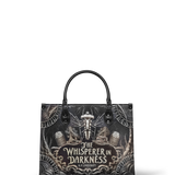 "The Whisperer In Darkness" - Black Interior - Leather Handbag