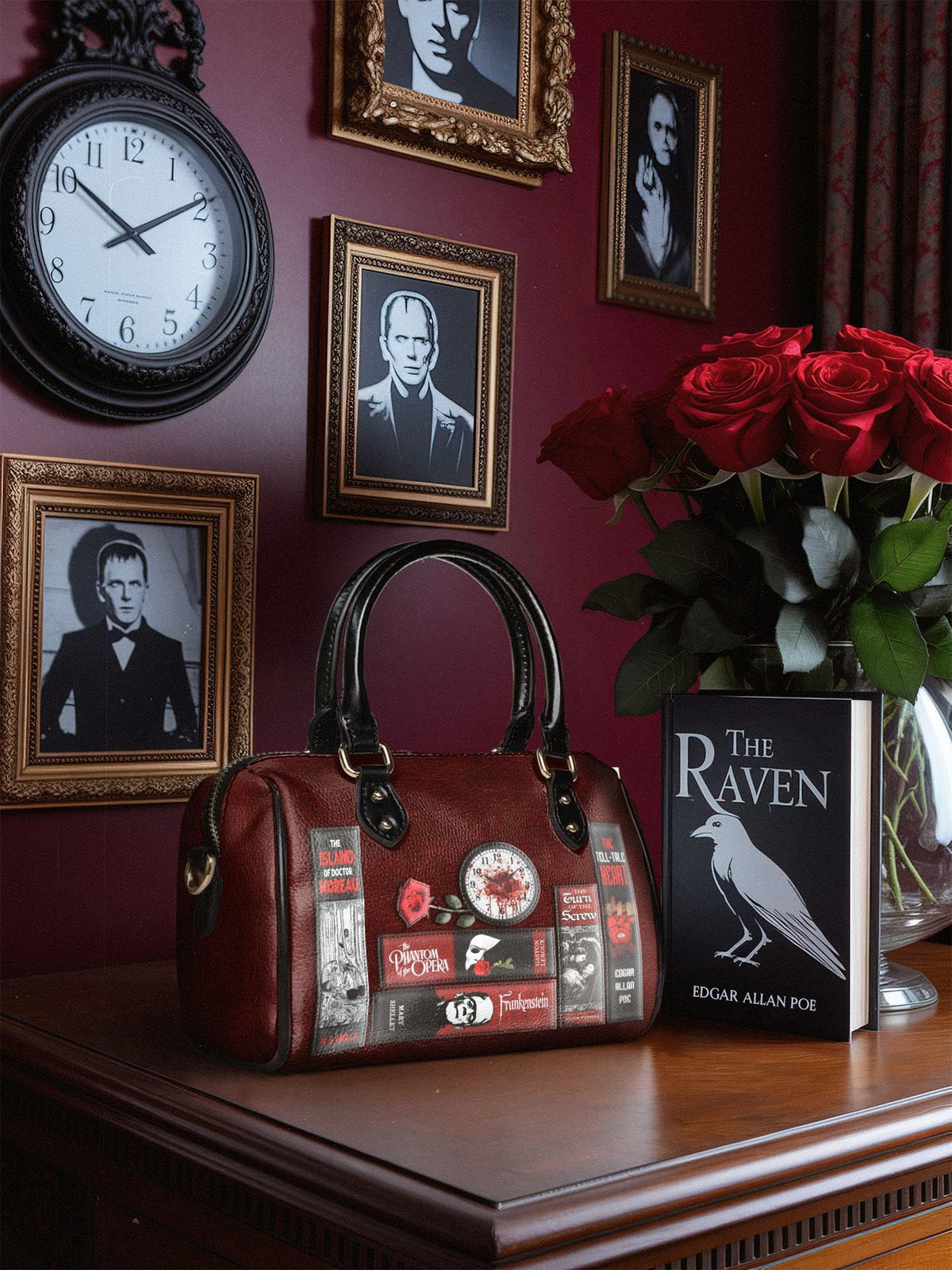 "The Crimson Codex" Mini Satchel - FALL DEAL