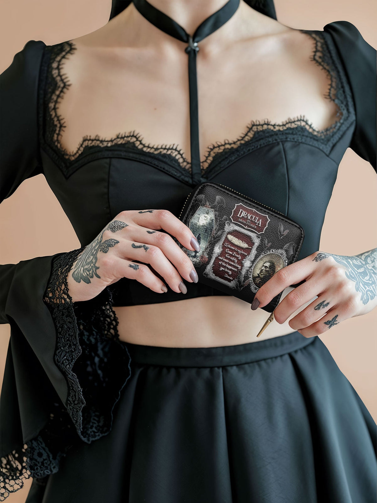 "The Dracula" Mini Wallet - FALL CLEARANCE DEAL