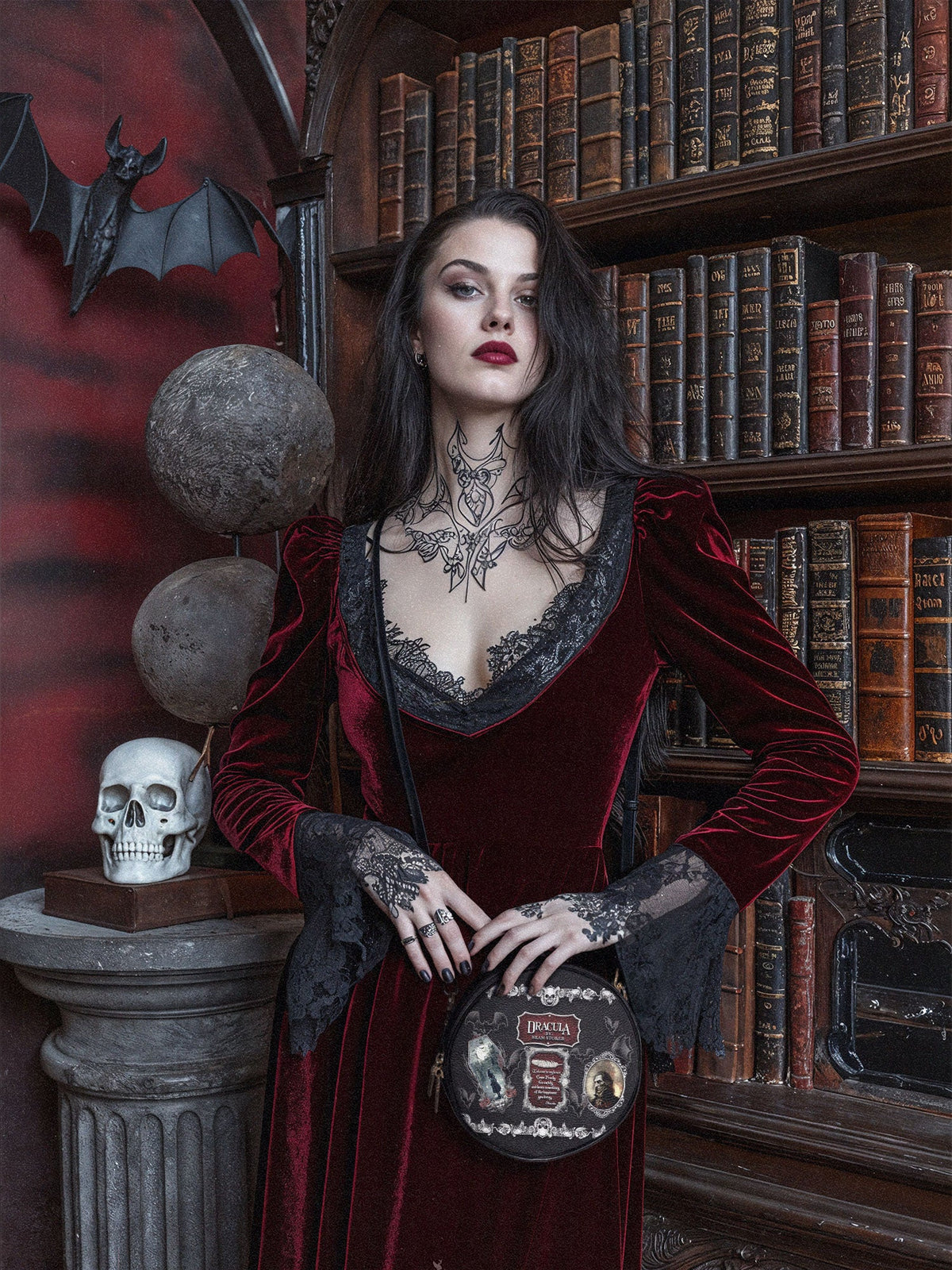 "The Dracula" Circle Crossbody Bag - FALL DEAL