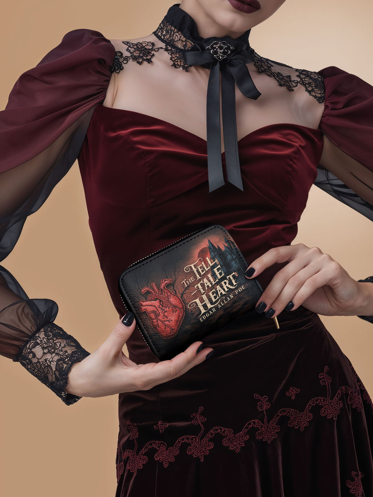 "The Tell-Tale Heart" Mini Wallet - FALL CLEARANCE DEAL