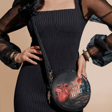 "The Tell Tale Heart" Circle Crossbody Bag Deal
