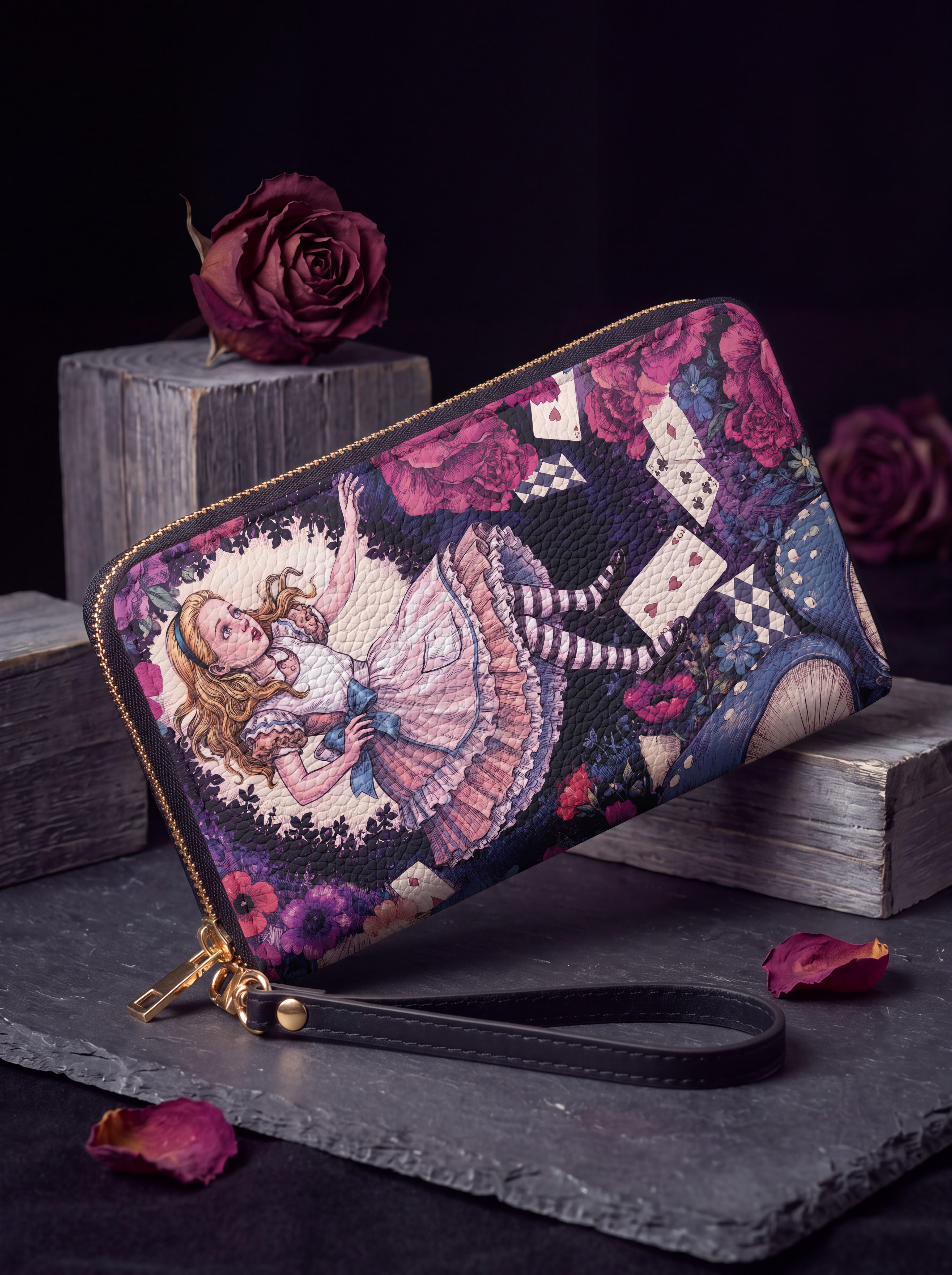 "Through The Looking-Glass" Wallet