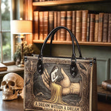 "A Dream Within A Dream" Leather Handbag Deal