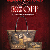 "A Dream Within A Dream" Leather Tote Bag Deal