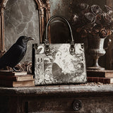 "Annabel Lee" - Black Interior - Small Leather Handbag