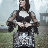 "At The Mountains Of Madness" - Black Interior - Leather Handbag