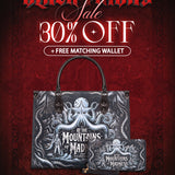 "At The Mountains Of Madness" Leather Handbag Deal