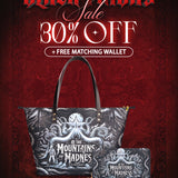 "At The Mountains Of Madness" Leather Tote Bag Deal