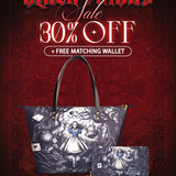 "Down the Rabbit Hole" Leather Tote Bag Deal