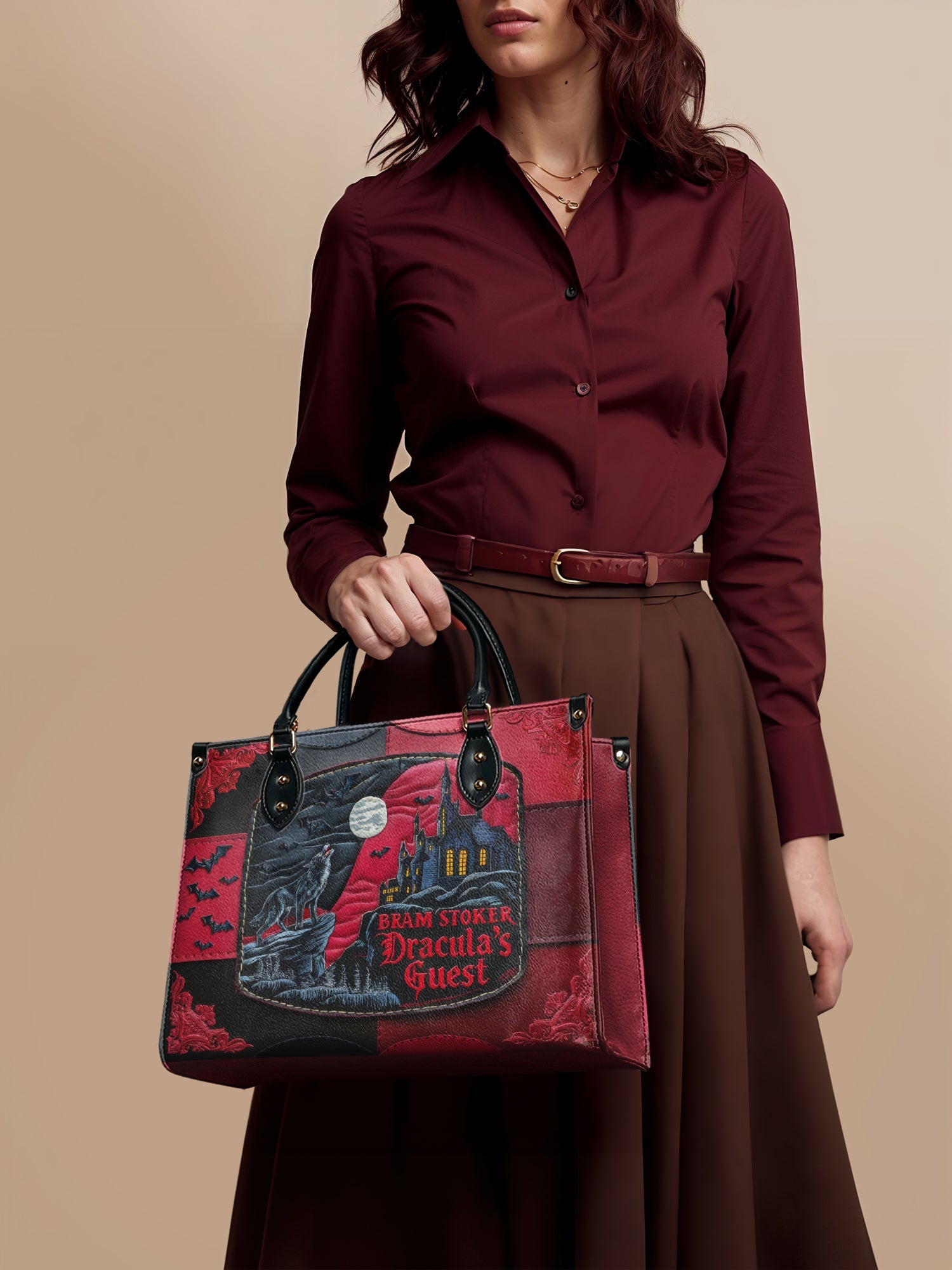 "Dracula's Guest" Leather Handbag