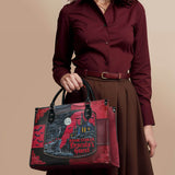 "Dracula's Guest" - Black Interior - Leather Handbag